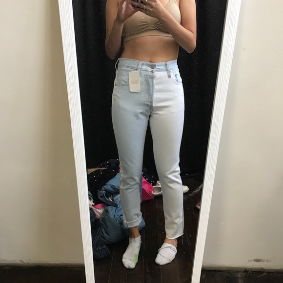 NWT Levi’s 501 Two-Tone Skinny Jeans - Picture 8 of 8